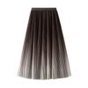 Spring and Summer Women's Skirts Elegant Temperament Gradient Color Pleated Half-body Skirt Long Skirt High Waist A-line Skirt