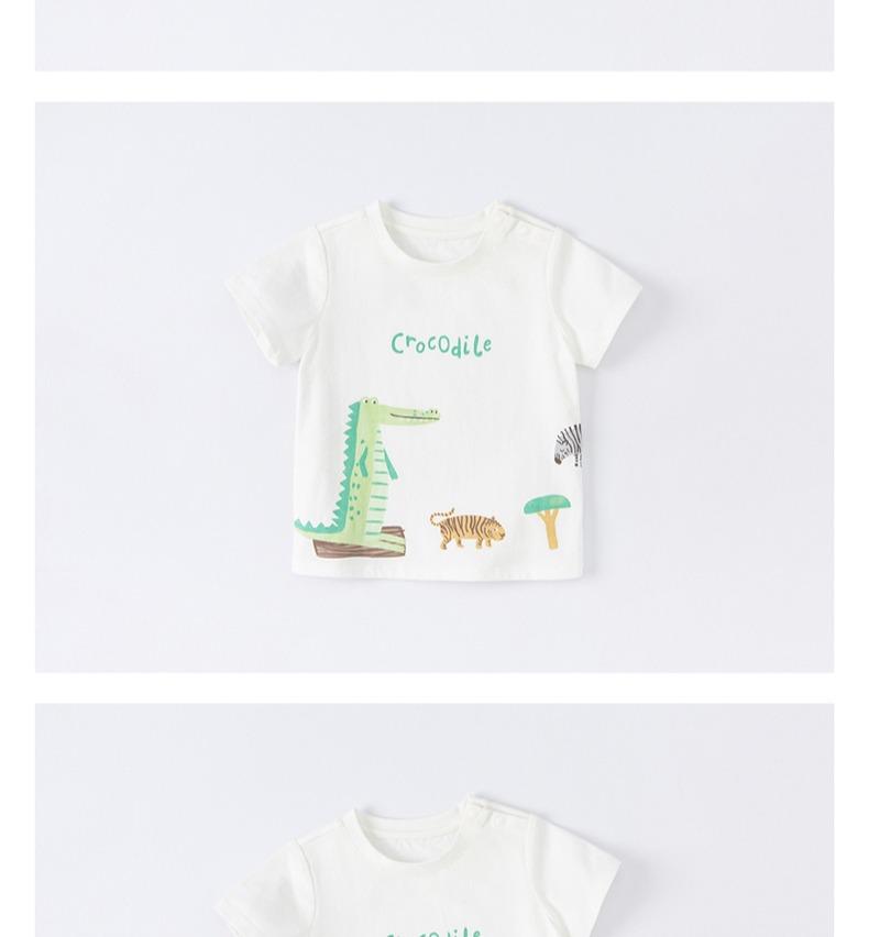 David Bella Boys' Cartoon Short-Sleeved T-Shirt