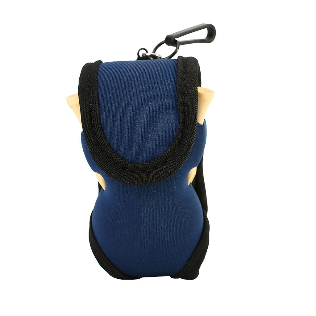 3 Colors Golf Ball Bag Holder Clip Utility Pouch Sports Golfing Accessories With Tees