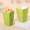 5x7x11.5cm Paper Candy Cartons Popcorn Box Party Supplies Pure Popcorn Boxes Snacks Food Tub Wedding Kids Birthday Supplies Disposable Dinnerware