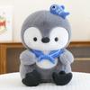 Star Clothes Penguin Plush Toy Happy Penguin Doll Home Decor Stuffed Penguin Birthday Gift
