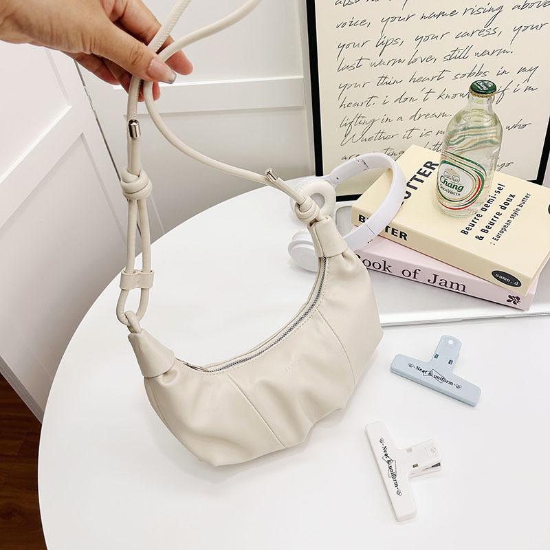 Высококлассная и трендовая сумка-круассан, универсальная для повседневного использования, повседневная и простая сумка через плечо