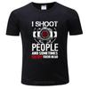 Футболка мужская, летние футболки «Я снимаю людей, а иногда отрезаю им головы», футболка унисекс, модная футболка