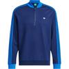 Originals 3-Stripes SS25 1/4 Zip Sweatshirt Logo Stripe Golf Long Sleeve Men Sweatshirt Night-Blue JP0938