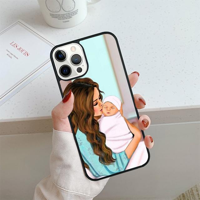 СУПЕР МАМА МАМА МАМА МИЛЫЙ РЕБЕНОК Чехол для телефона Для iPhone 17 Air 13 12 Чехол Для Apple 14 15 16 Pro Max Plus