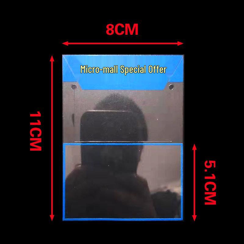 Прозрачный ПВХ рукав для полочных ценников для аптеки и магазина детских товаров
