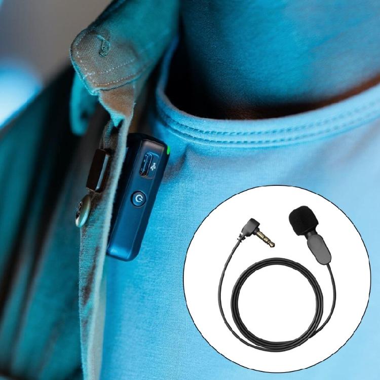 Lavalier Lapel Microphone Type C Clip On Mic Omnidirectional Microphone for Mic/Mic 2 Recording Podcasting Gaming