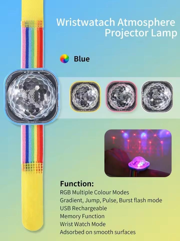 USB Mini Disco LED Ball Light Sound Control Effect Stylish and Compact Children's Party Toy