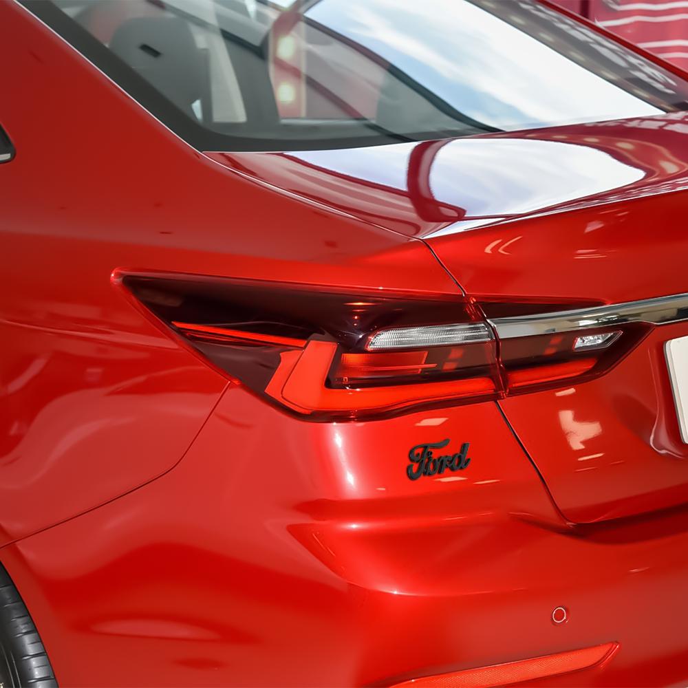 QAGQ8 For Ford Focus Mustang Ranger Fusion Mondeo MK3 MK4 Kuga ST ABS Car Rear Trunk Letter Emblem Sticker Decoration Auto Accessories