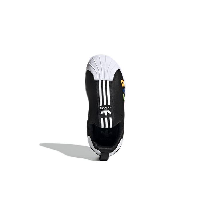 Adidas Originals Superstar 360 X C Low top Skateboard Shoes Black White Children Aged 3 7 Years Old FV7230