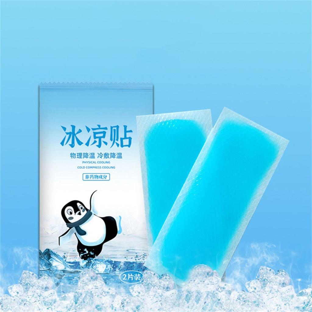 - Гелевые пластыри для снятия жара - Мгновенные охлаждающие компрессы для детей и взрослых