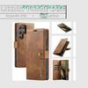 Luxurious Removable Flip Magnetic Leather Wallet Case for Samsung S25, S24, S23 Ultra, S22, S21, S20, S10 Plus
