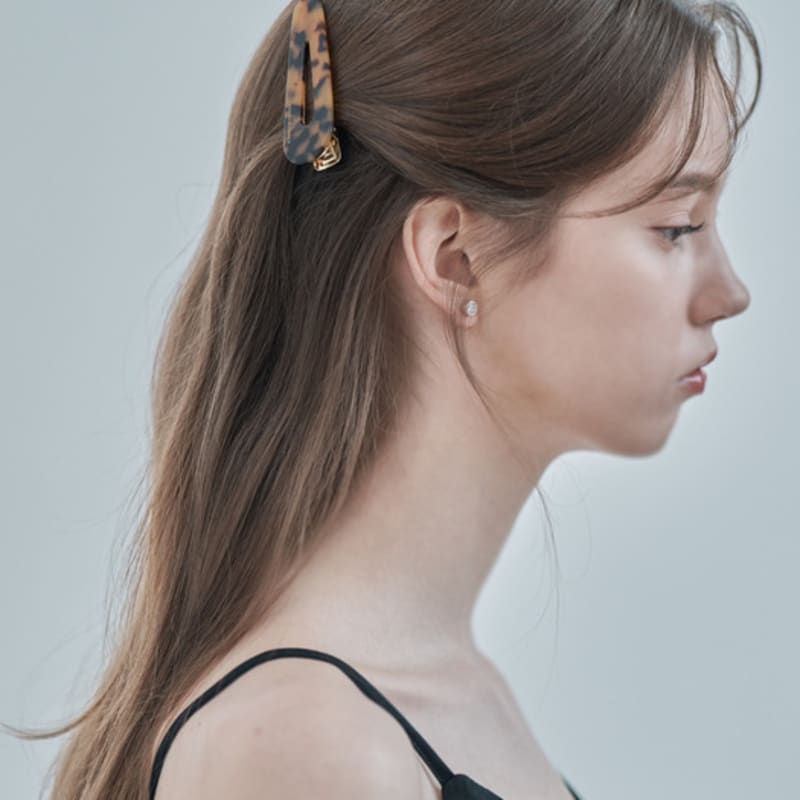 ELLEHAIR Leopard Point Hairpin ELHP025