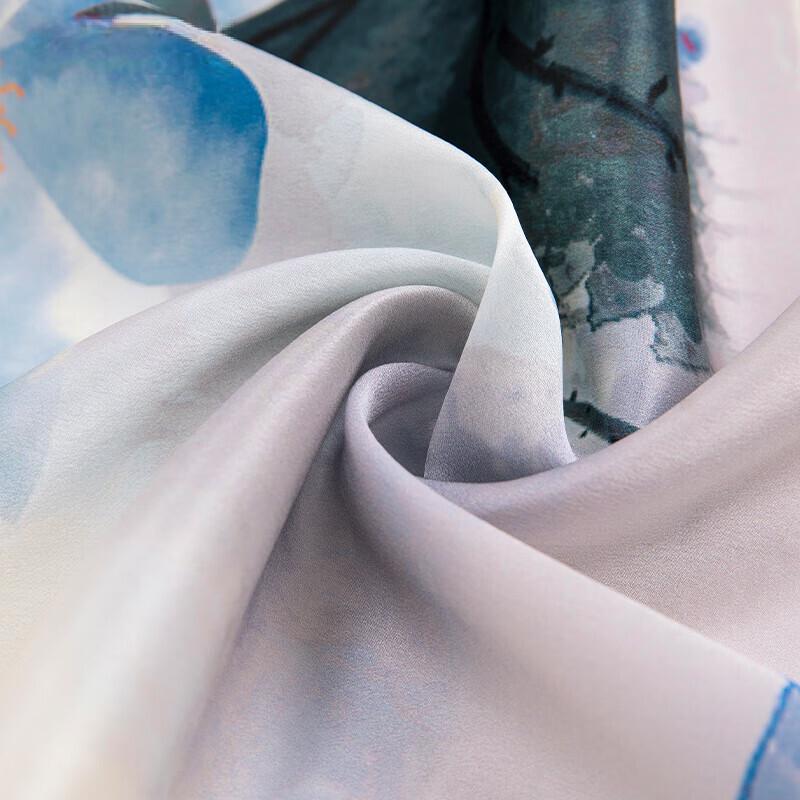 Wensli Mulberry Silk Scarf & Shawl Gift Box for Women