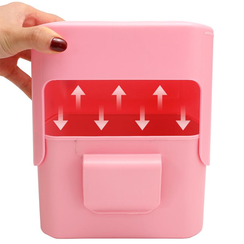 Тип прессования, автомобильный мусорный бак, подвесной автомобильный ящик для мусора, пылезащитный ящик для хранения, автоаксессуары, черный, синий, розовый, полипропилен, квадратный мусор