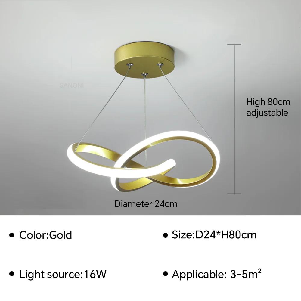 Nordic LED Pendant Light For Living Room Dining Room Hall Bedroom Hotel Hanging Lamp Indoor Home Decor Lighting Fixture Luster