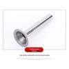 Large Stainless Steel Sausage Stuffer 4-Piece Set - Funnel Accessories for Pig Intestine Casings