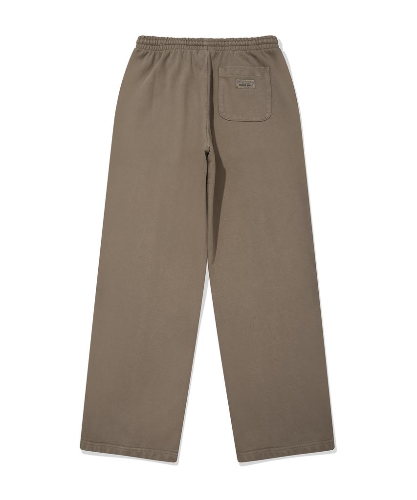WACKY WILLY Pigment Typography Sweatpants Khaki