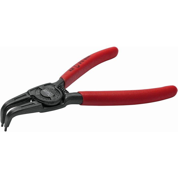 Curved External Circlip Pliers - NWS - AR175B-62-A11 - Alloy Steel - Black