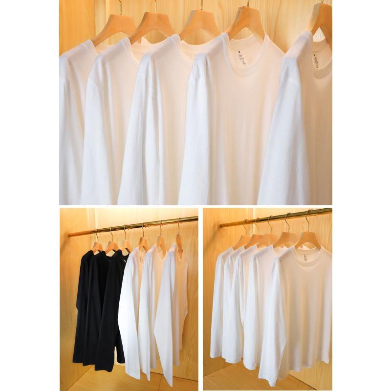 Хлопковая футболка с длинным рукавом, женская, свободного кроя, с круглым вырезом, универсальный топ