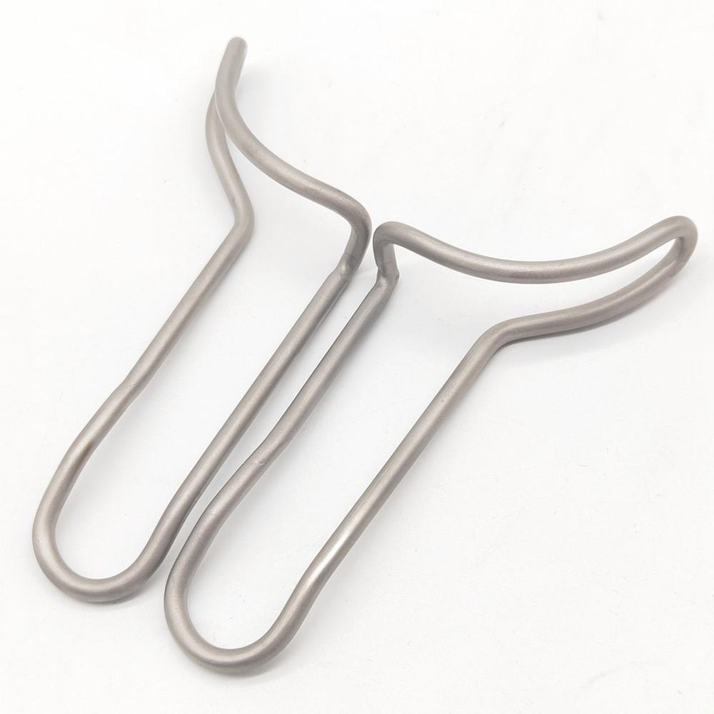 Стоматологический ретрактор для губ и щек, открывалка для рта, нержавеющая сталь, ретрактор для половины губ, кляп для рта, фотографический инструмент, автоклавируемый