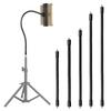 New Metal Monopod Metal Tube Rod Flexible Lightweight Selfie Stick Stands With 1/4inch Screw Tripod Stabilizer SLR Cameras 7