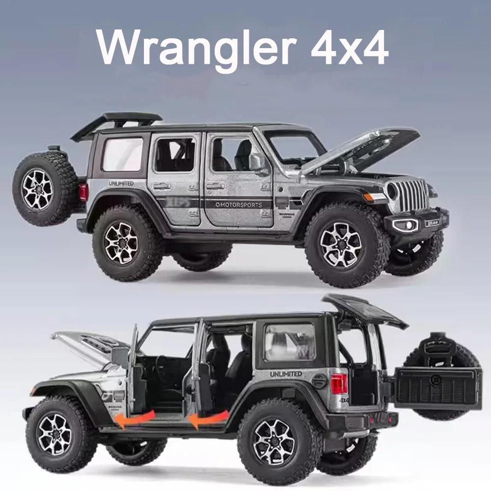 1:32 Сплав Wrangler 4x4 G63 Игрушки Машинки Модели Открывающиеся двери Внедорожник со светом и звуком Внедорожники для парня Подарки на фестиваль