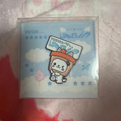 [Б/У] значок для входа NCT WISH Bubble Nyan