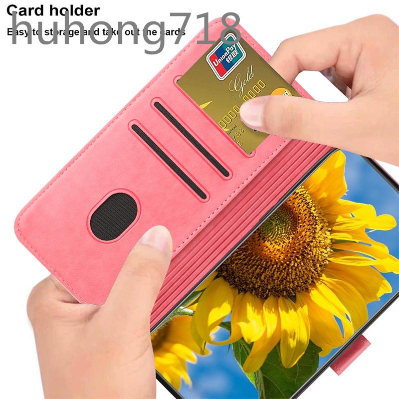 For Tecno Camon 11 12 15 Air 19 Neo 20 Pro 30 Premier 16S 4G 5G Case Leather Wallet Flip Casing with Card Holder Cover
