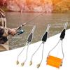 Fishing Bobbin Holder Fly Tying Tool Smooth Surface Compact Portable Adjustable Fly Tying Bobbin Holder Fishing Tackle