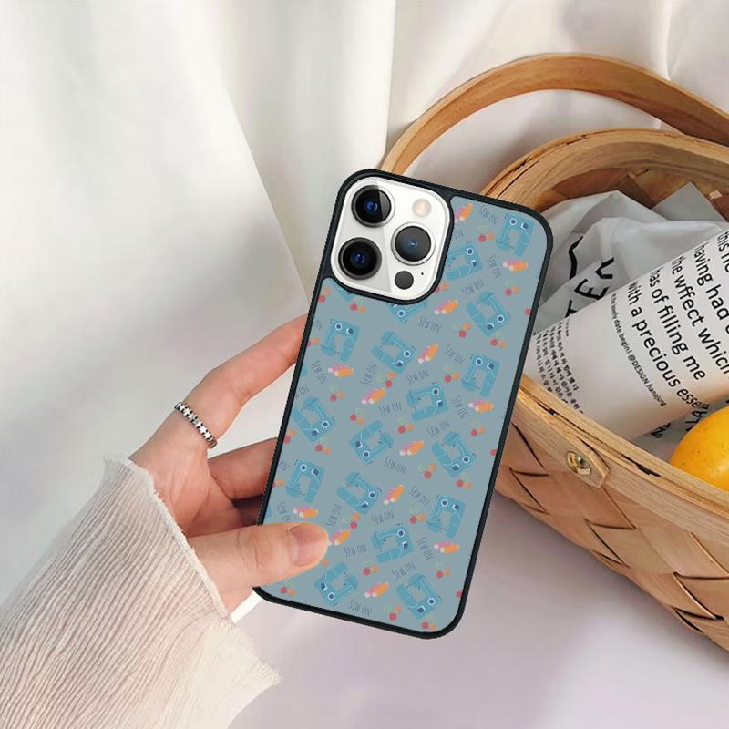 Чехол для телефона 'Винтажные швейные машинки' для iPhone 17 Air 16 15 14 11 12 13 Pro MAX Plus coque Чехол-оболочка