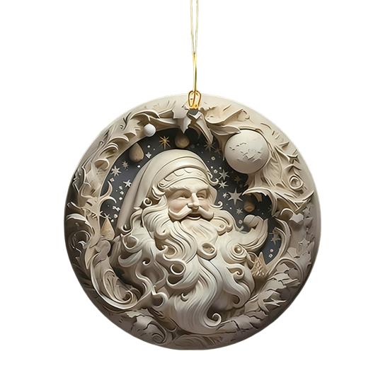 2D Акриловое Рождественское Украшение Легкое Домашний Офис Внутри Помещения Праздничная Вечеринка Рождество