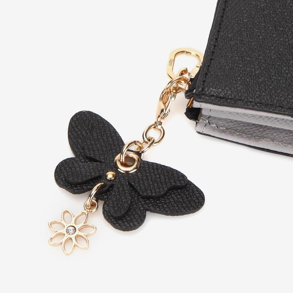 ELEGANCE PARIS Cowhide Card Wallet BNSW04DA