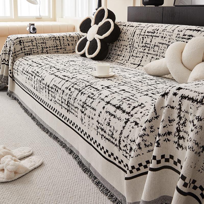 Чехол для дивана из шенилла, полноценный чехол для дивана, универсальный чехол для подушки с защитой от царапин от кошек на все времена года