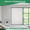 Матовая пленка для защиты окон, матовое стекло, терморегулирующая, блокирующая УФ-излучение, непрозрачная самоклеящаяся наклейка для домашнего офиса