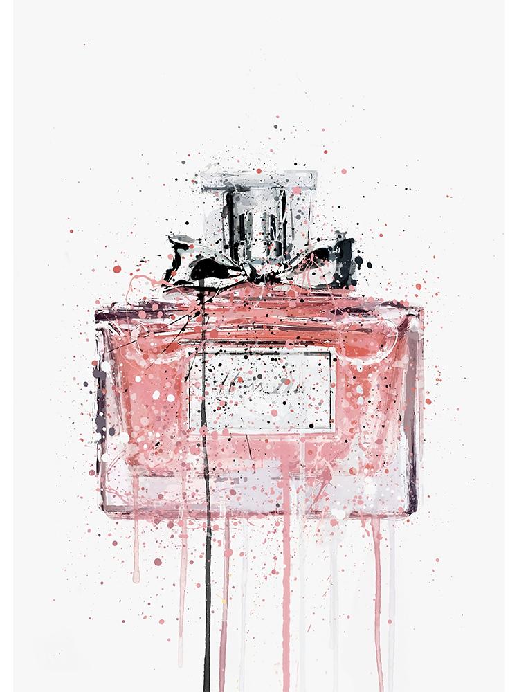 Абстрактные граффити, художественные флаконы для духов, картина на холсте, модные роскошные настенные художественные картины для современной гостиной, Настенный декор, Cuadro