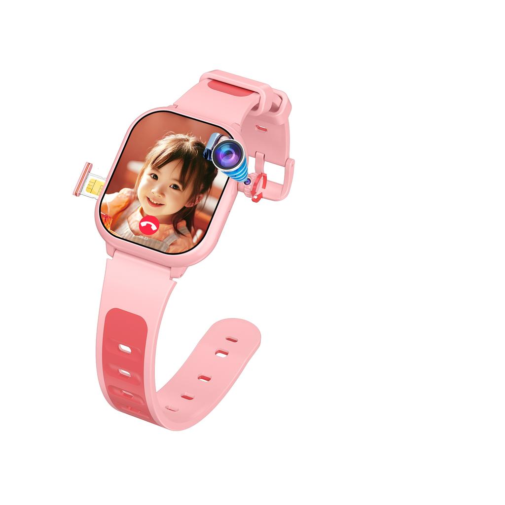 4G Video Call Kids Smart Watch B32 AI Voice Assistant GPS/WIFI/LBS Location IP67 Waterproof Pedometer Alarm Clock for Boys Girls