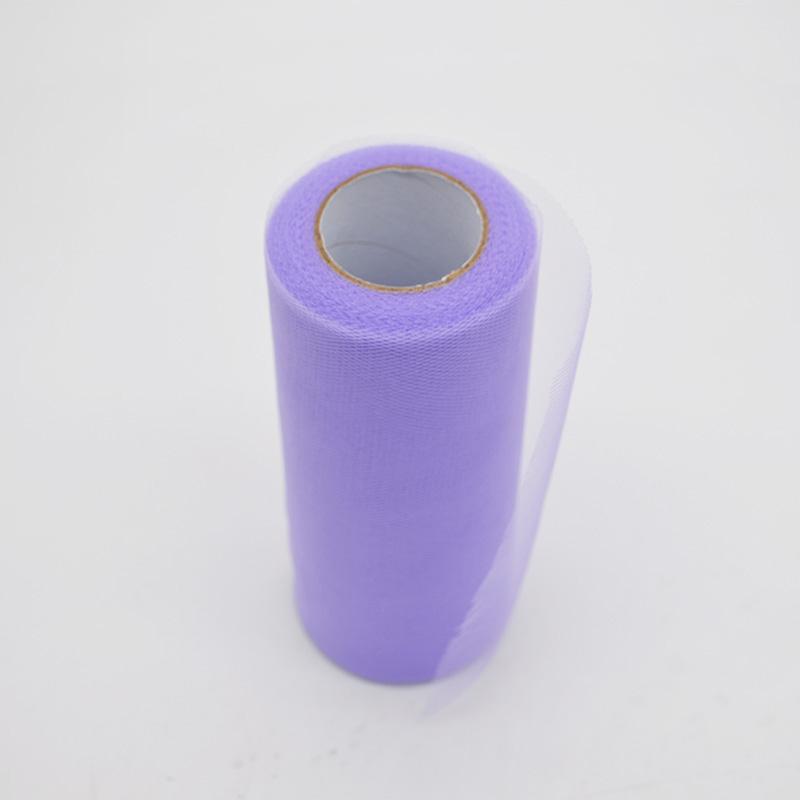 25 ярдов/партия 6 дюймов рулон тюля для свадебного украшения пачка катушка ремесло день рождения вечеринка детский душ свадебный декор принадлежности