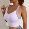 Женский спортивный бюстгальтер для йоги с защитой от ударов и спины Push Up