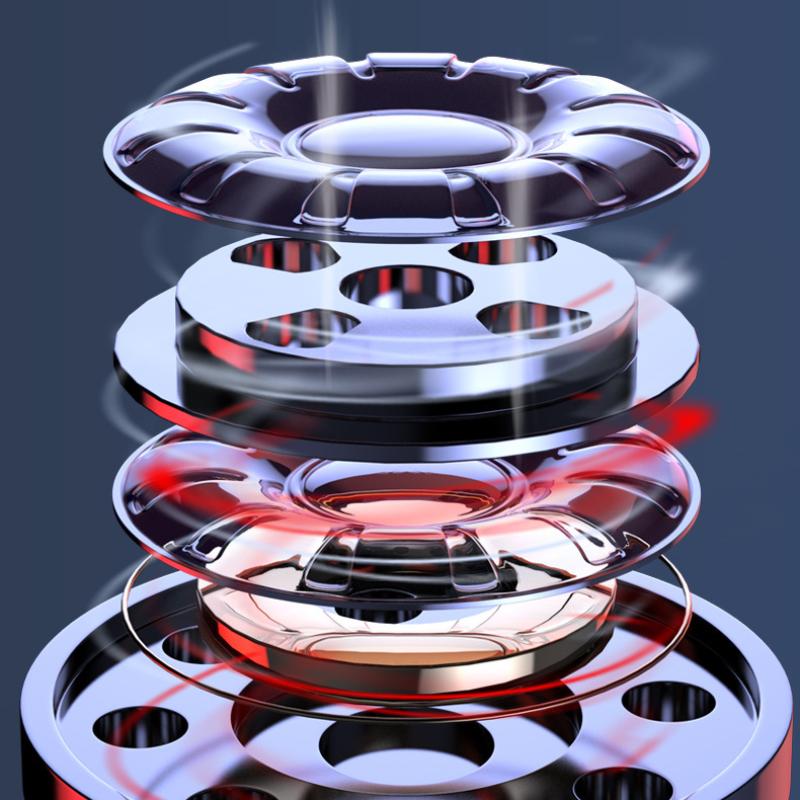 New Wireless Bluetooth Headset TWS Cool Respiratory Light Button Number Showed Earlier Dual Ear 5.1