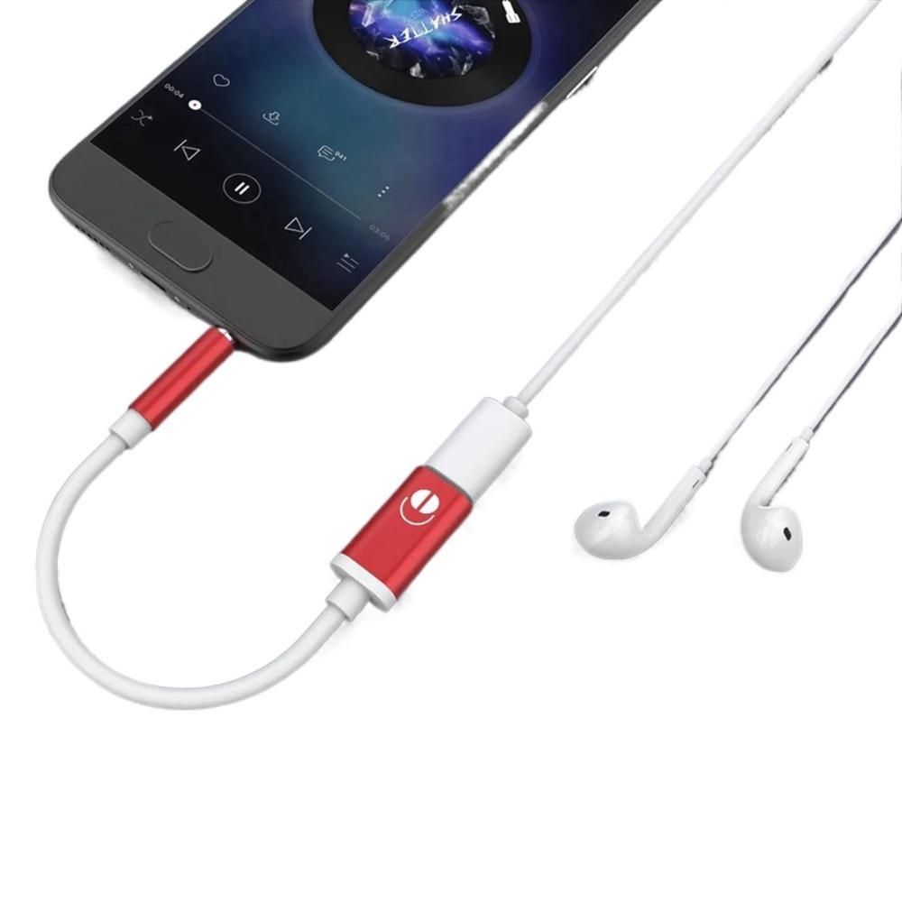 3.5mm Male 3.5mm Male Type-c Female Converter 3 5mm To Type C Adapter  Analog Earphones