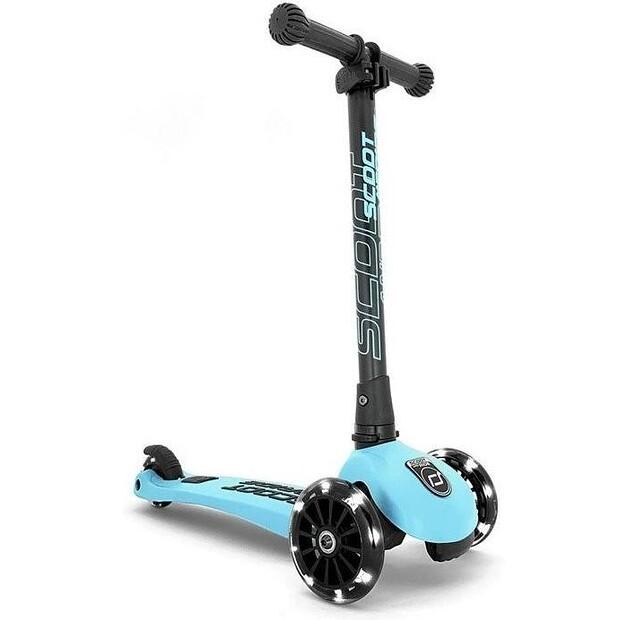 Самокат детский Scootandride Highwaykick 3 LED черничный