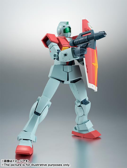 TAMASHII NATIONS ROBOT SPIRITS Mobile Suit Gundam GM 125mm PVC ABS Painted Action Figure RGM-79 ver. A.N.I.M.E. (Reissue) Approx. &