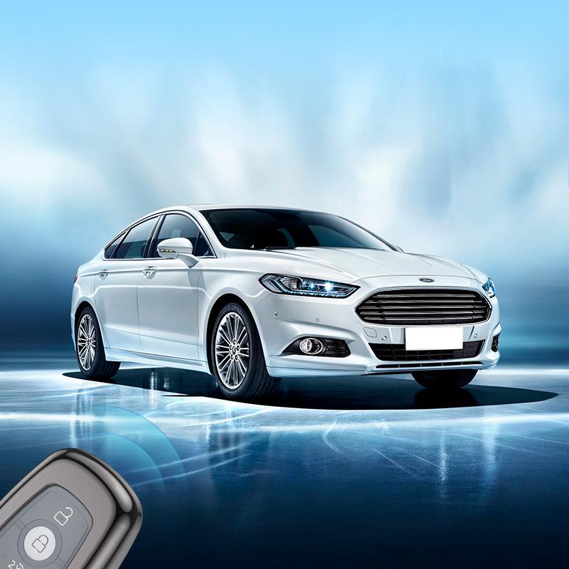 Ford Key Fob Shell (Mondeo, Explorer, Edge, Escape, Taurus) - Aluminum Alloy Metal with 2123 Buckle