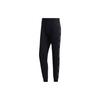 Neo Casual Breathable Fitted Mid-Waist Tapered Knit Sports Pants Men Bottoms Black GJ8766