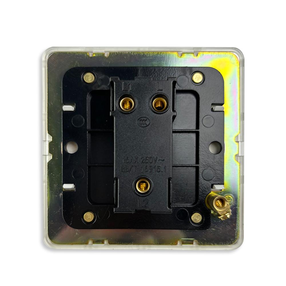 White Antique Stainless Steel Panel Wall Lamp Switch, Toggle Wall Dimmer Switch Socket EU USB Plug Socket 220V Electrical On Off