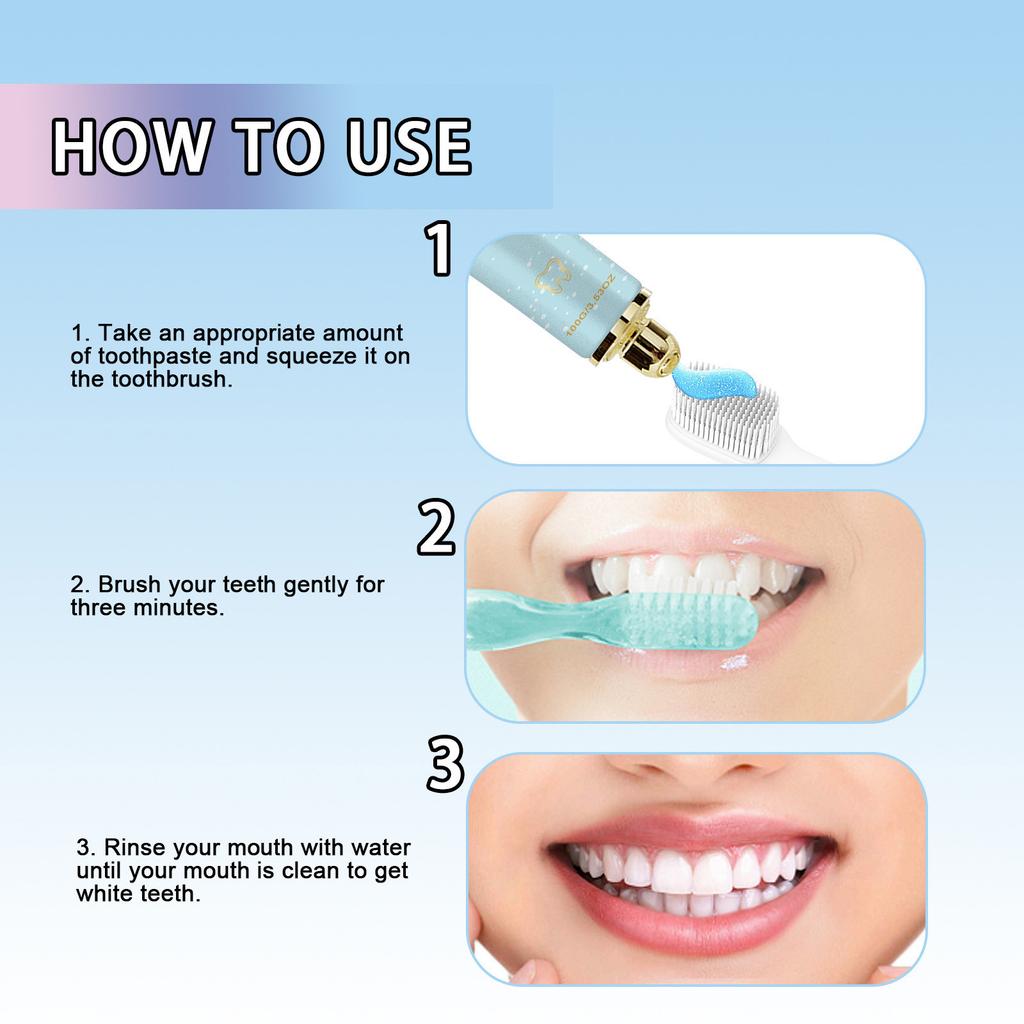 Отбеливающая зубная паста, интенсивно отбеливающая зубная паста BodyAccel с натуральным щадящим уходом, глубокое удаление пятен, чистый персик, улучшает здоровье, свежее дыхание