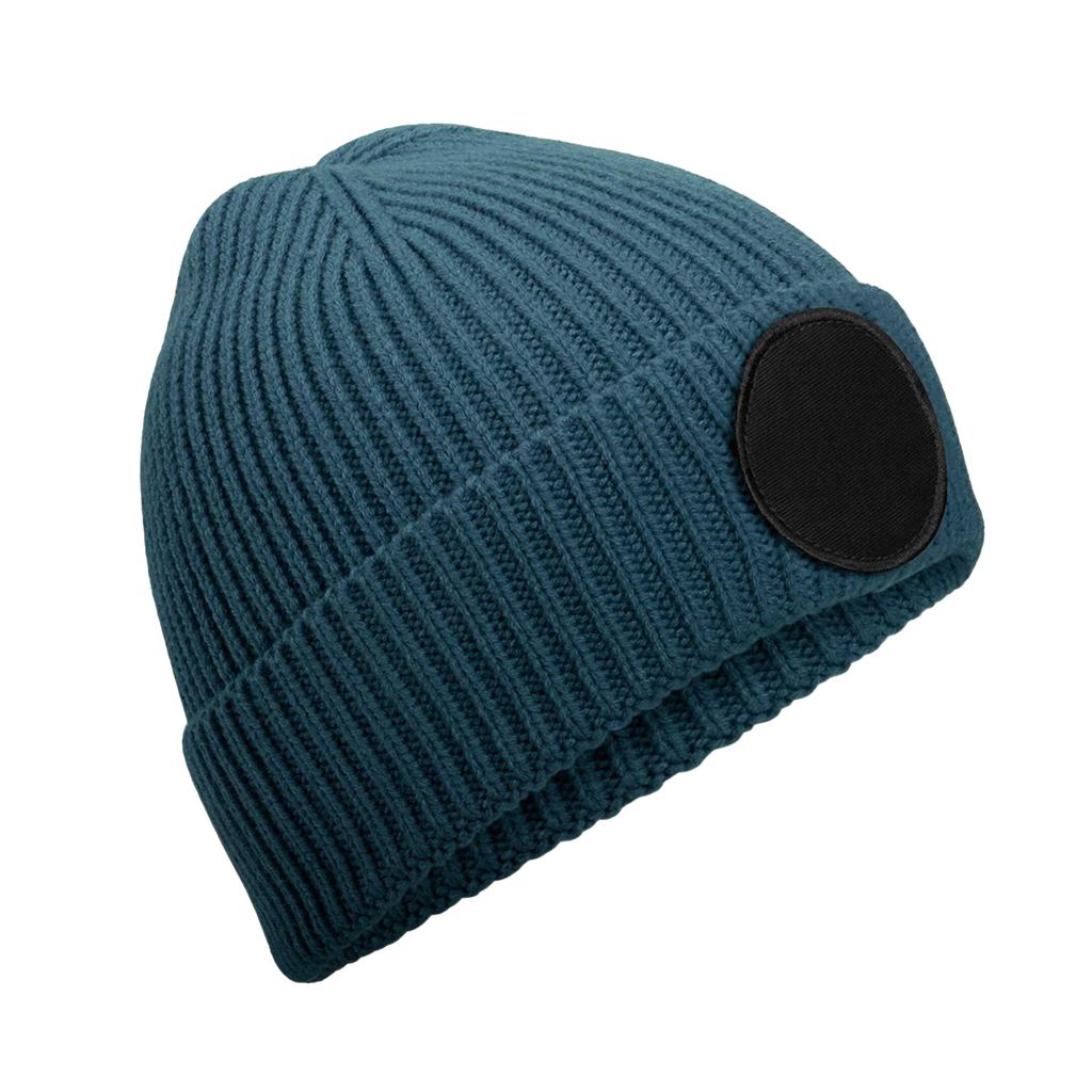 Beechfield Unisex Adult Fashion Circular Patch Beanie