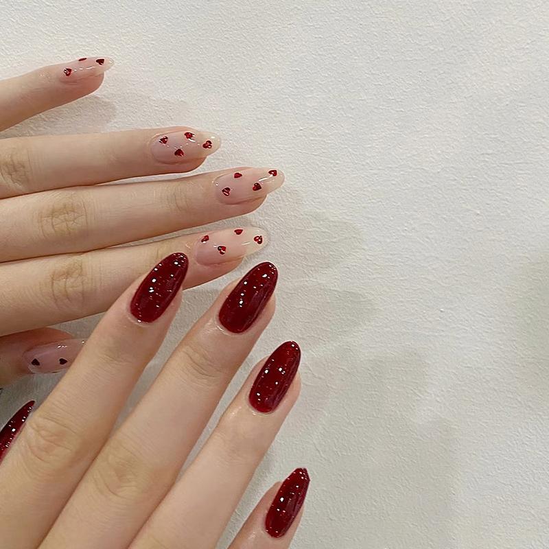 Mini Sparkling Heart Star Nail Glitter Sparkling Pentagram Nail Decoration Nail Salon Design Accessories DIY Nail Art Design