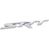3D Metal Car Front Grille Emblem for  SRT Logo Durango Ram 1500 Charger Viper Challenger Caliber Body Trunk Badge Stickers